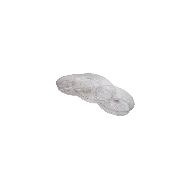 Saucer Clear Plastic 10&