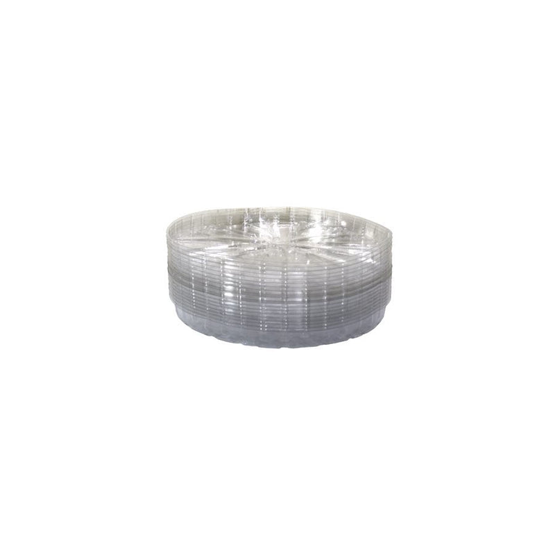 Saucer Clear Plastic 14&