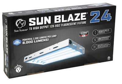 Sun Blaze T5 High Output 120V Fluorescent Fixture