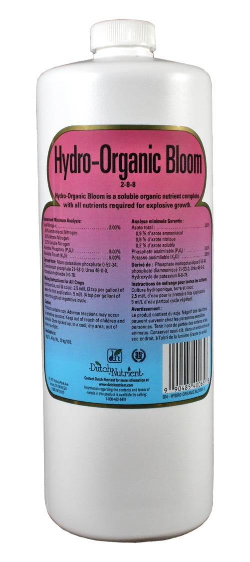 Dutch Nutrient Hydro Organic Bloom