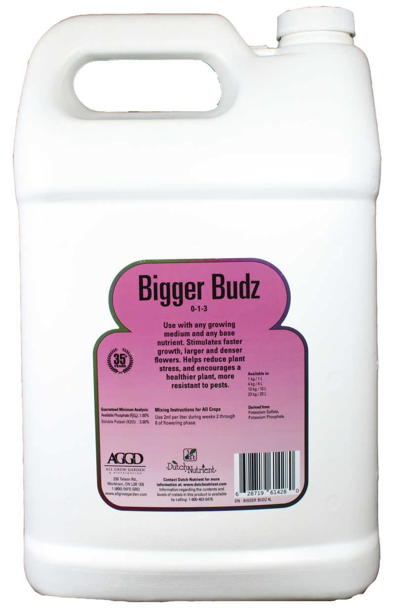 Dutch Nutrient Bigger Budz