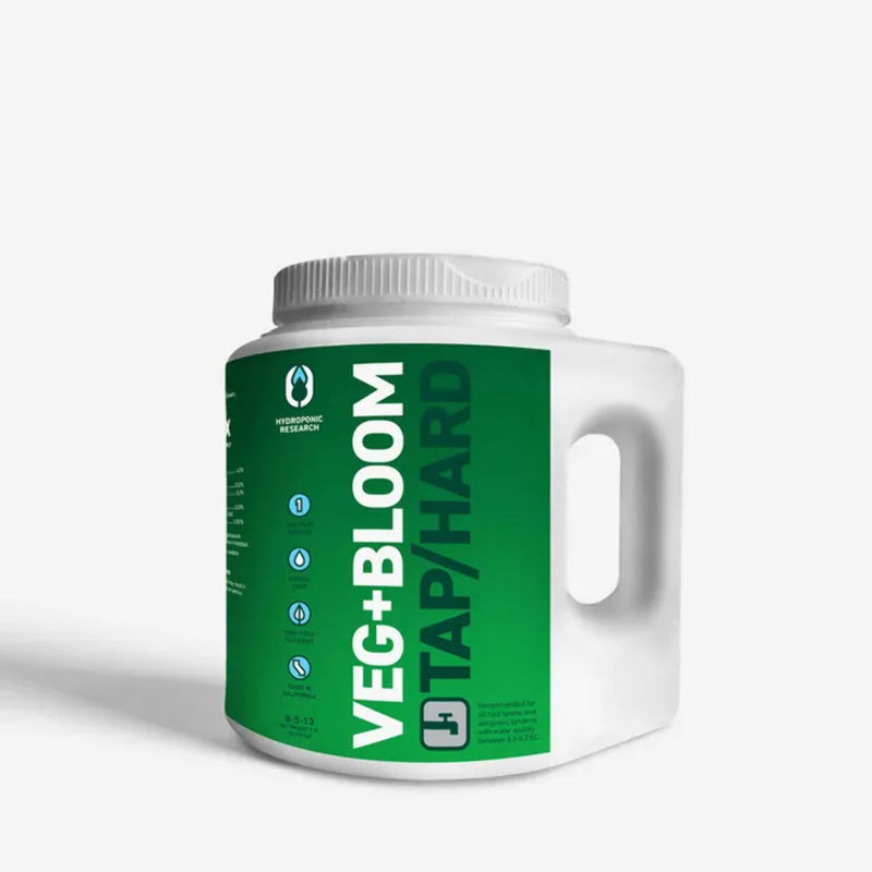 Hydroponic Research VEG+BLOOM One-Part Powder Nutrient