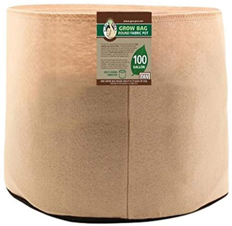 Gro Pro Fabric Pot Brown