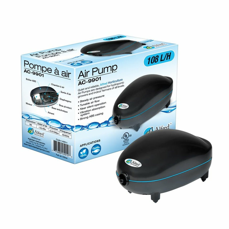 Alfred Air Pump 1 Outlet 108L/H