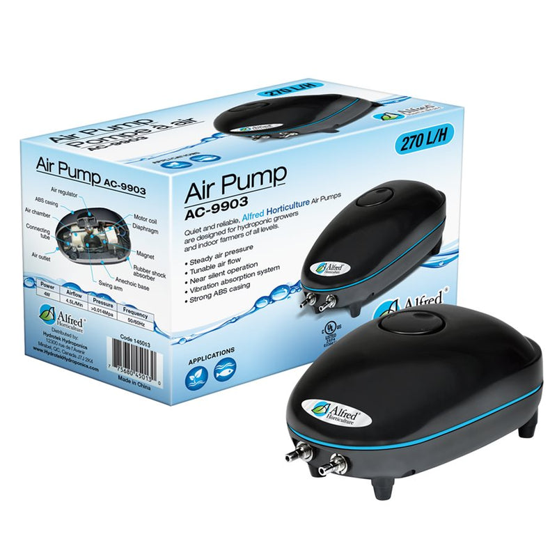 Alfred Air Pump 2 Outlet 270L/H