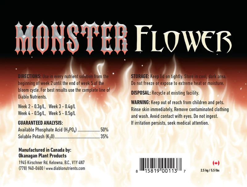 Diablo Monster Flower 0-50-35