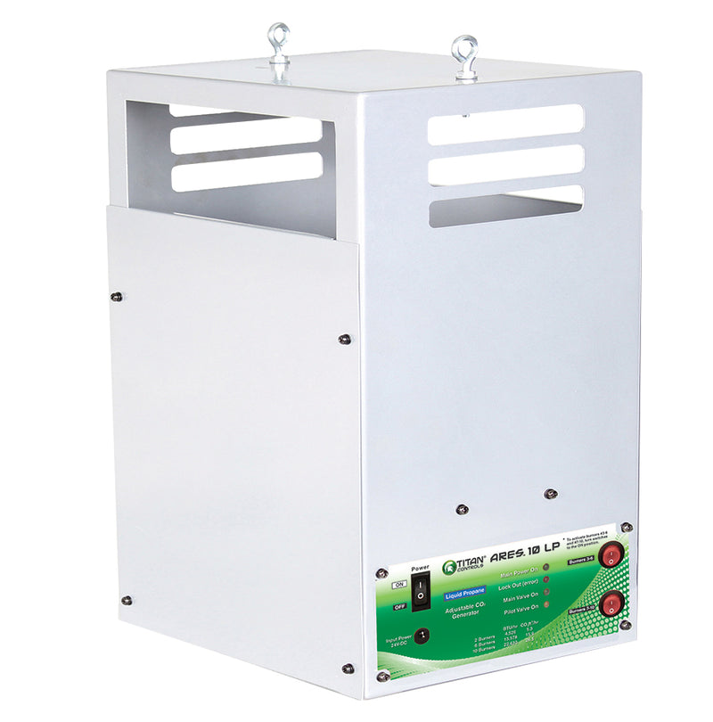 Titan Controls Ares 10 Ten Burner NG CO2 Generator - 27.7 CUFT/HR