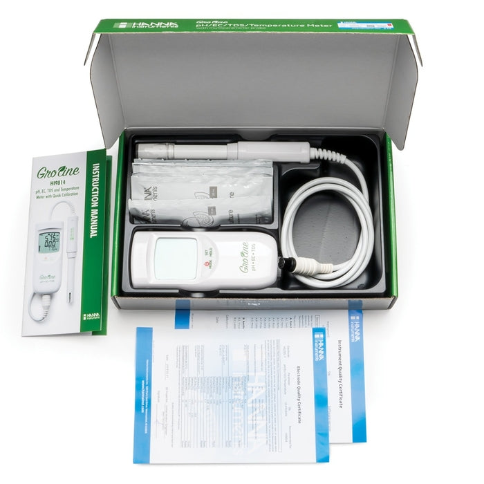 Hanna Ph/Ec/Tds Meter Hi9814