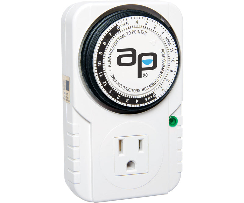 Hydrofarm Single Grounded Timer