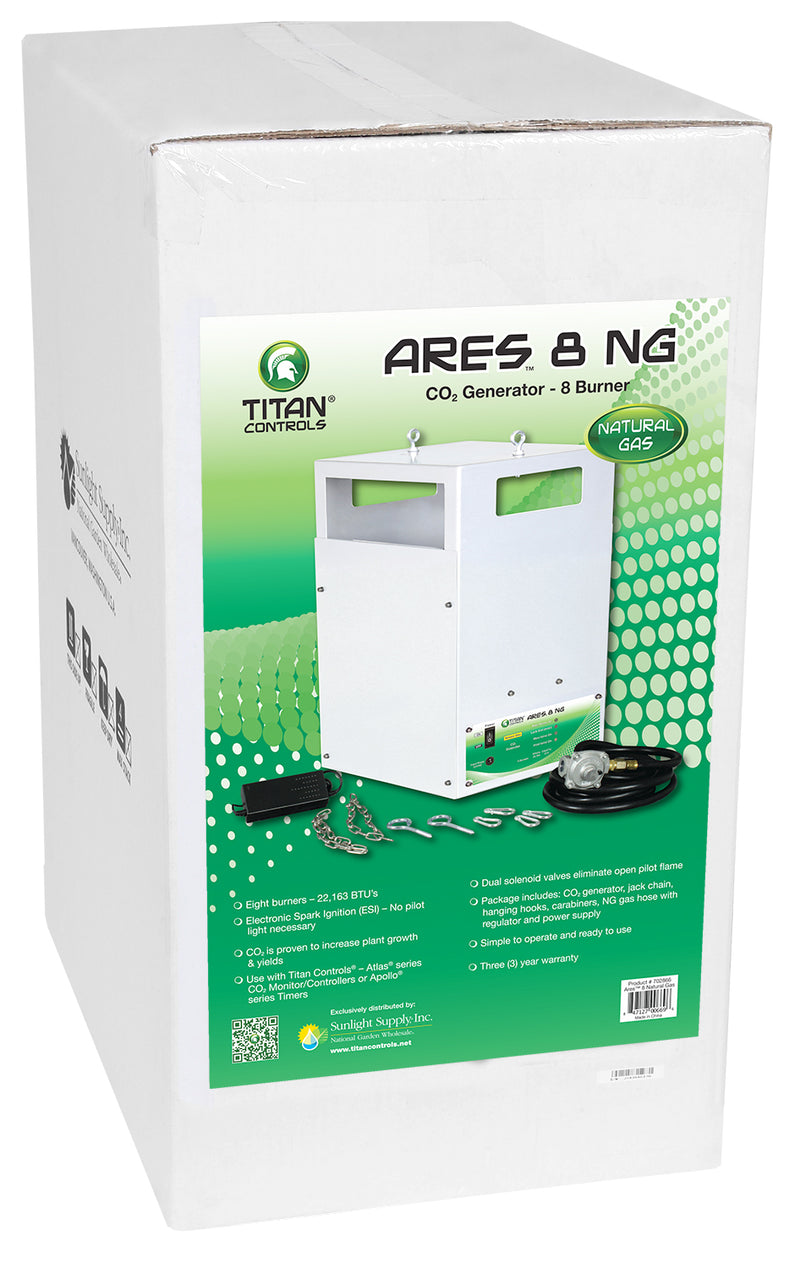 Titan 8 CO2 Burner NG