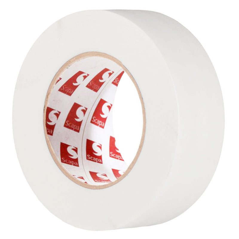 White Polyethylene Tape 72Mmx55