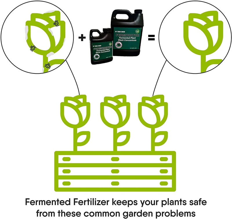 My Good Green Ferminator Plant Wash Concentrate Organic