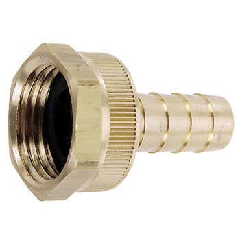 Green Line 3/4" Brass Female Garden Hose Coupling