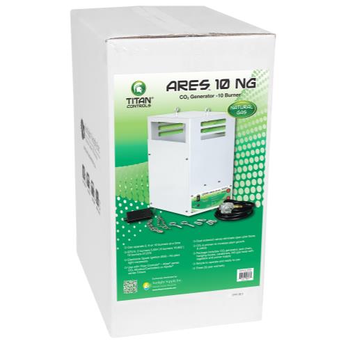 Titan Controls Ares 10 Ten Burner NG CO2 Generator - 27.7 CUFT/HR