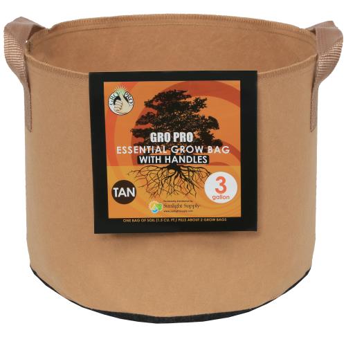Gro Pro Fabric Pot W/ Handles