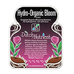 Dutch Nutrient Hydro Organic Bloom