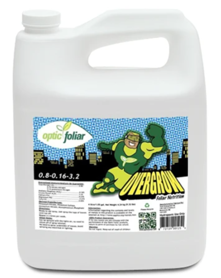 Optic Foliar Overgrow Nutrients