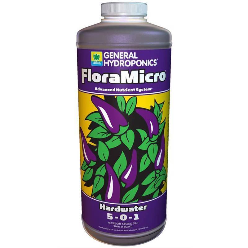 General Hydroponics FloraMicro Hardwater 5-0-1