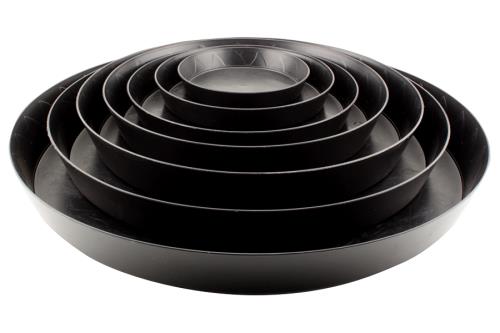 Gro Pro Heavy Duty Black Saucers